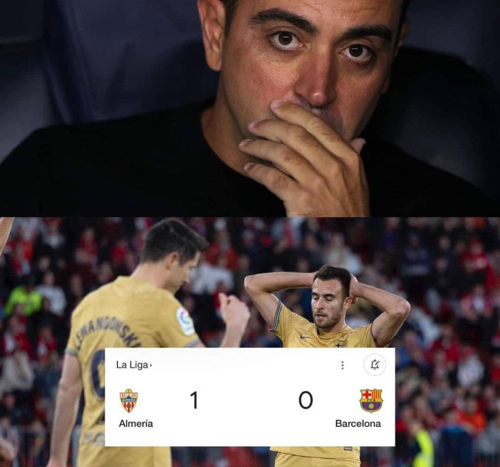 Memes: Destrozan al Barcelona tras caer ante Almería en La Liga