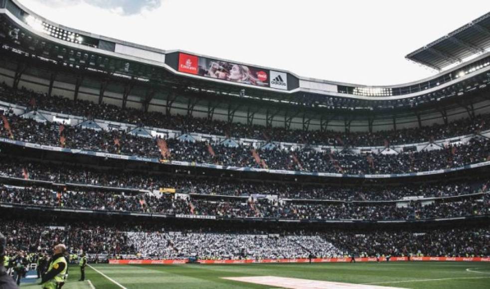 El Santiago Bernabéu es la casa del Real Madrid y el club blanco se olvidó del fútbol y se unió a la lucha contra el Covid-19.