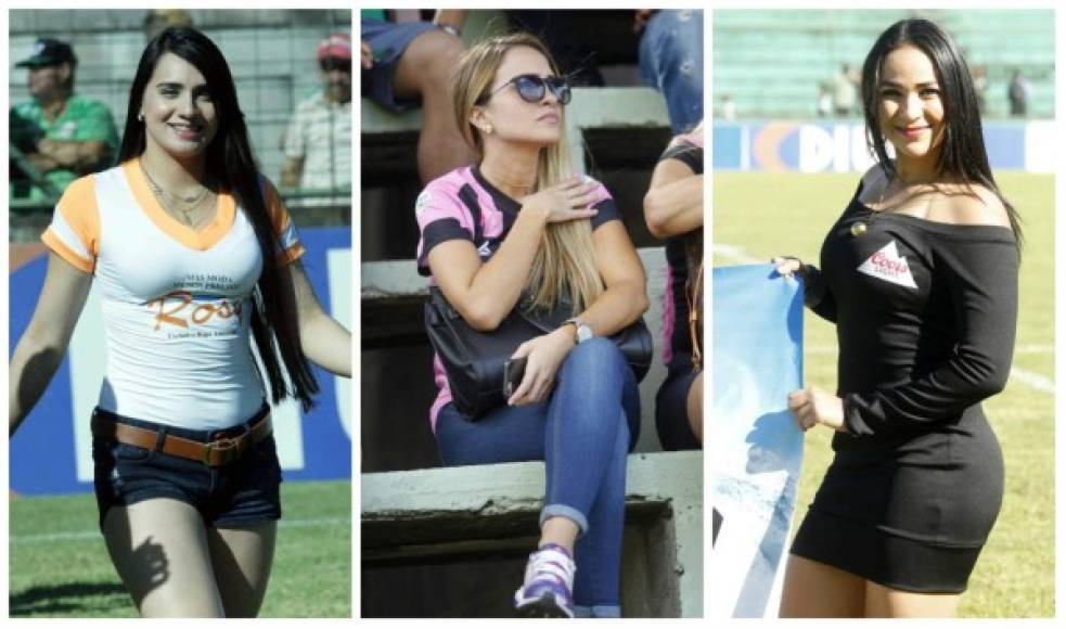 La segunda jornada del Torneo Clausura de la Liga Nacional fue engalanada por bellas chicas que se pasearon en los estadios de Honduras. Mira la galería.