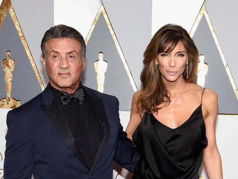 Sylvester Stallone y Jennifer Flavin en una fotografía de archivo.