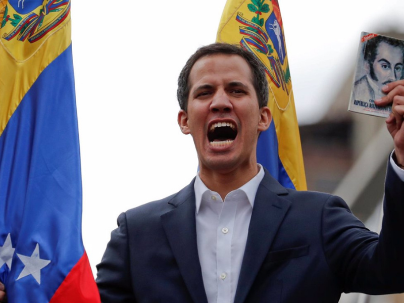 Juan Guaidó, lider opositor venezolano.