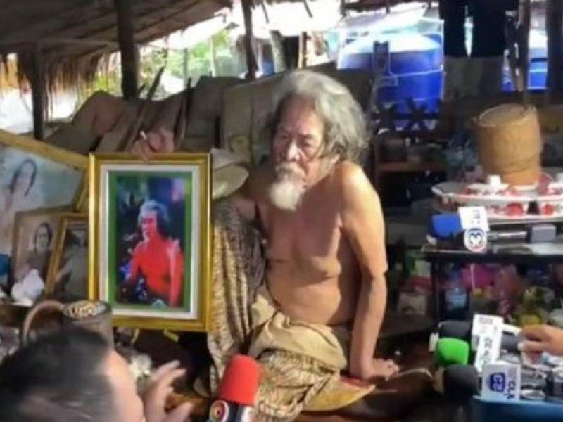 El chamán, identificado como Thawee Nanla, fue detenido el pasado domingo.