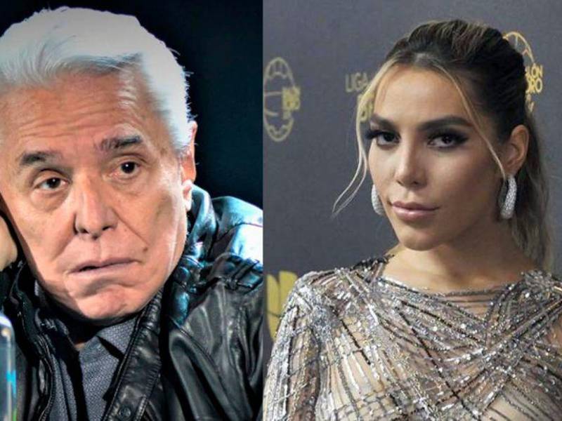 Enrique Guzmán y su nieta Frida Sofía.