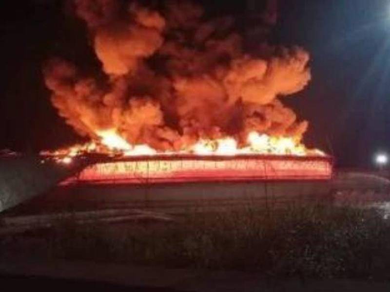 Ya ardió uno este viernes por el impacto de un rayo, según medios oficiales.