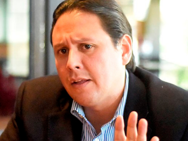 El excandidato a la alcaldía del Distrito Central por el Partido Liberal de Honduras (PL), Eduardo Martell.