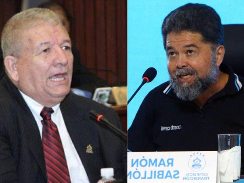 El diputado Edgardo Castro y el ministro de Seguridad, Edgardo Castro.