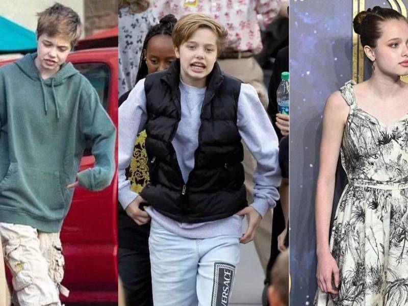 Shiloh ha sido, tal vez, la hija más popular de las estrellas de Hollywood. Nació en Namibia en el 2006 y se convirtió en la bebé más famosa del mundo.