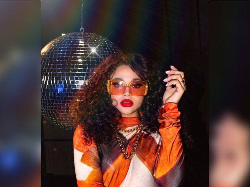 La cantante hondureña Cesia Sáenz.