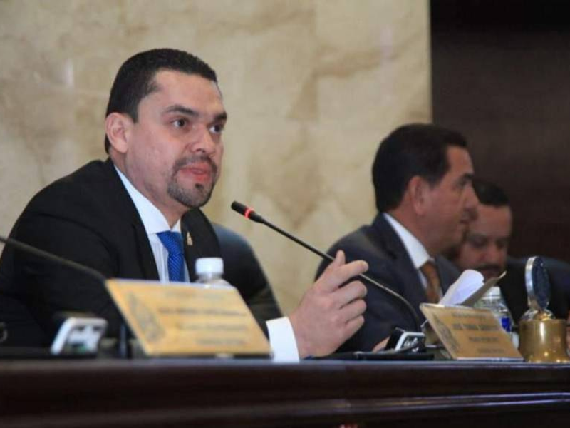 El jefe de la nueva bancada del Partido Nacional de Honduras (PN), Tomás Zambrano.