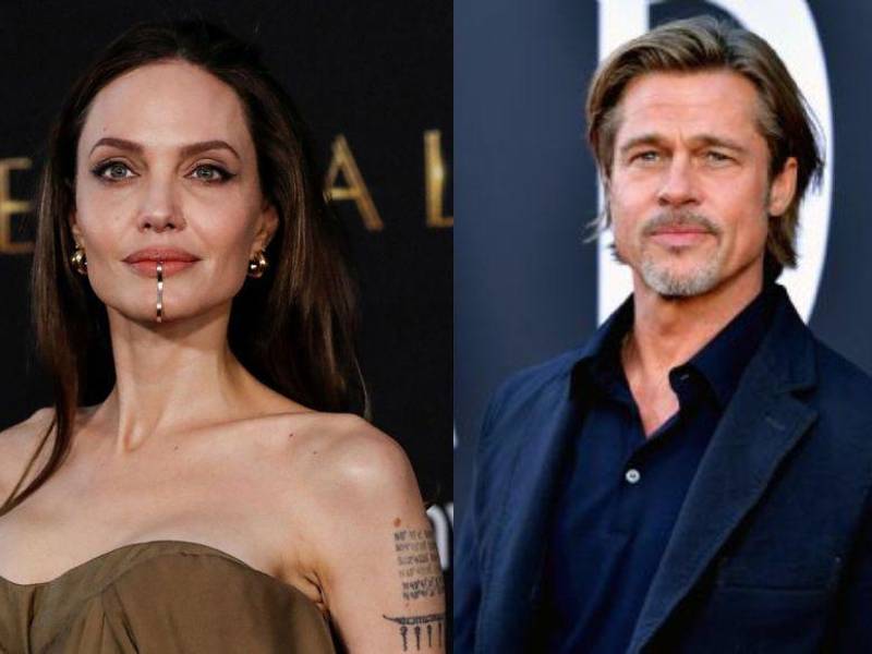 Angelina Jolie y Brad Pitt.