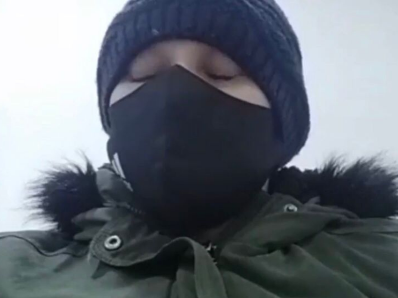 Hondureña abusada sexualmente en España. Cortesía Nelson Melgar.