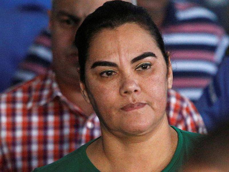 La ex primera dama Rosa Elena Bonilla.