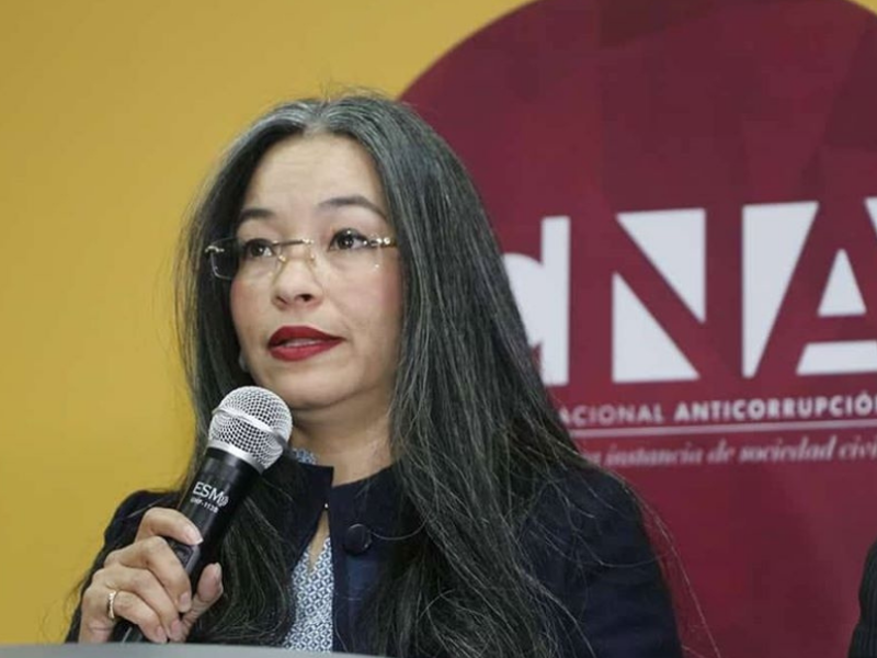 La directora del Consejo Nacional Anticorrupción (CNA), Gabriela Castellanos.