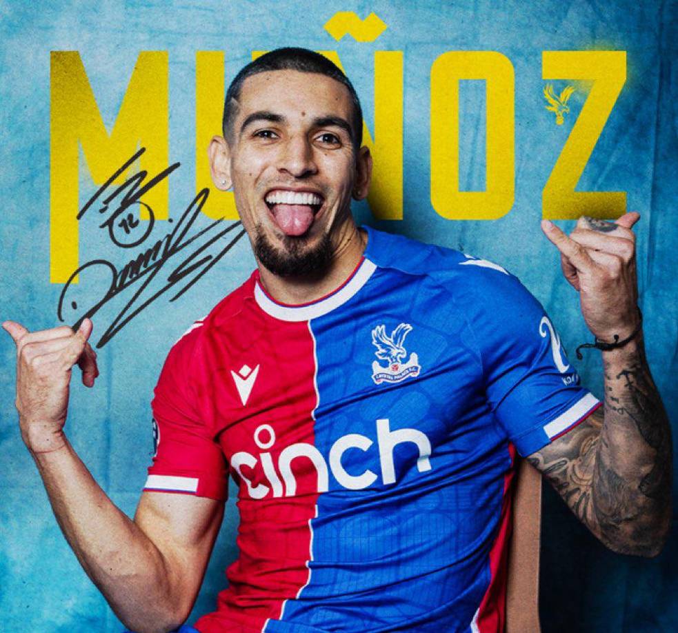 El Crystal Palace confirmó este martes el fichaje del colombiano Daniel Muñoz, procedente del Genk por 8 millones de euros.