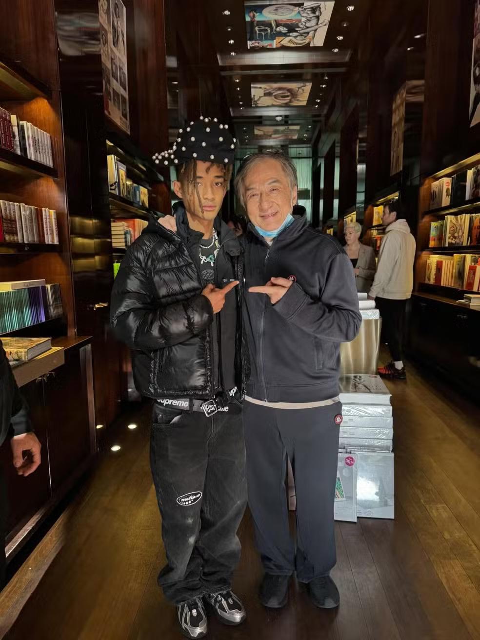 Así felicitó Jaden Smith a Jackie Chan: “Cambiaste mi vida”