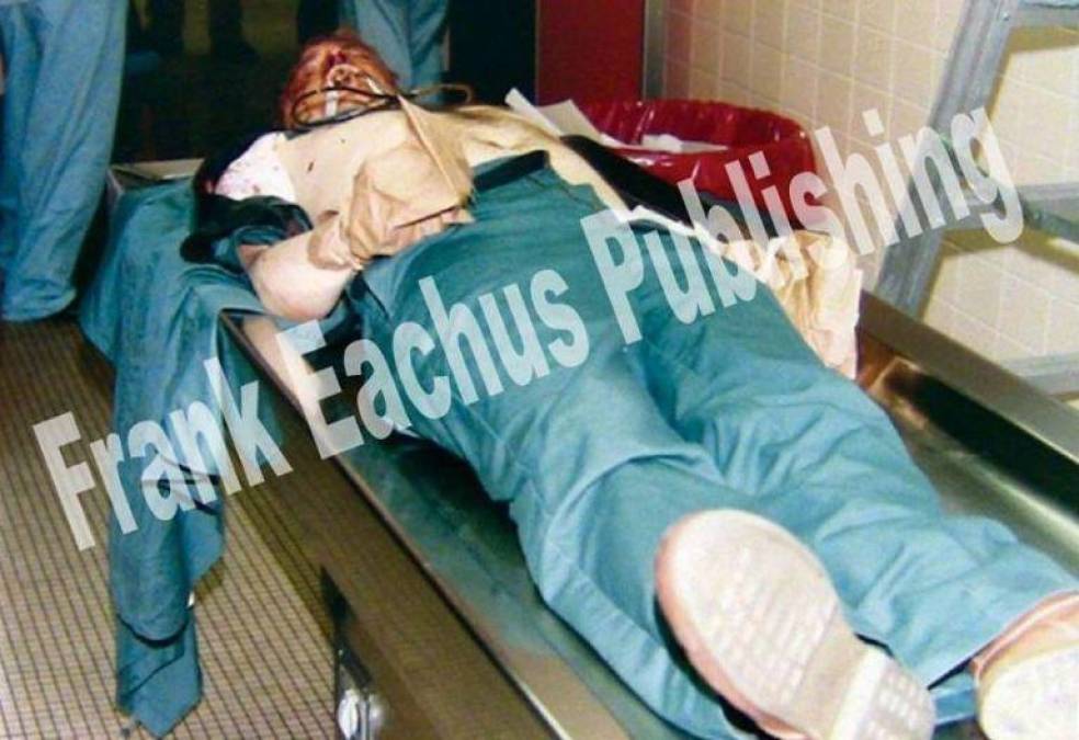 Esta es una de las supuestas fotos del 28 de noviembre cuando Dahmer fue asesinado a sangre fría junto con otro reo.