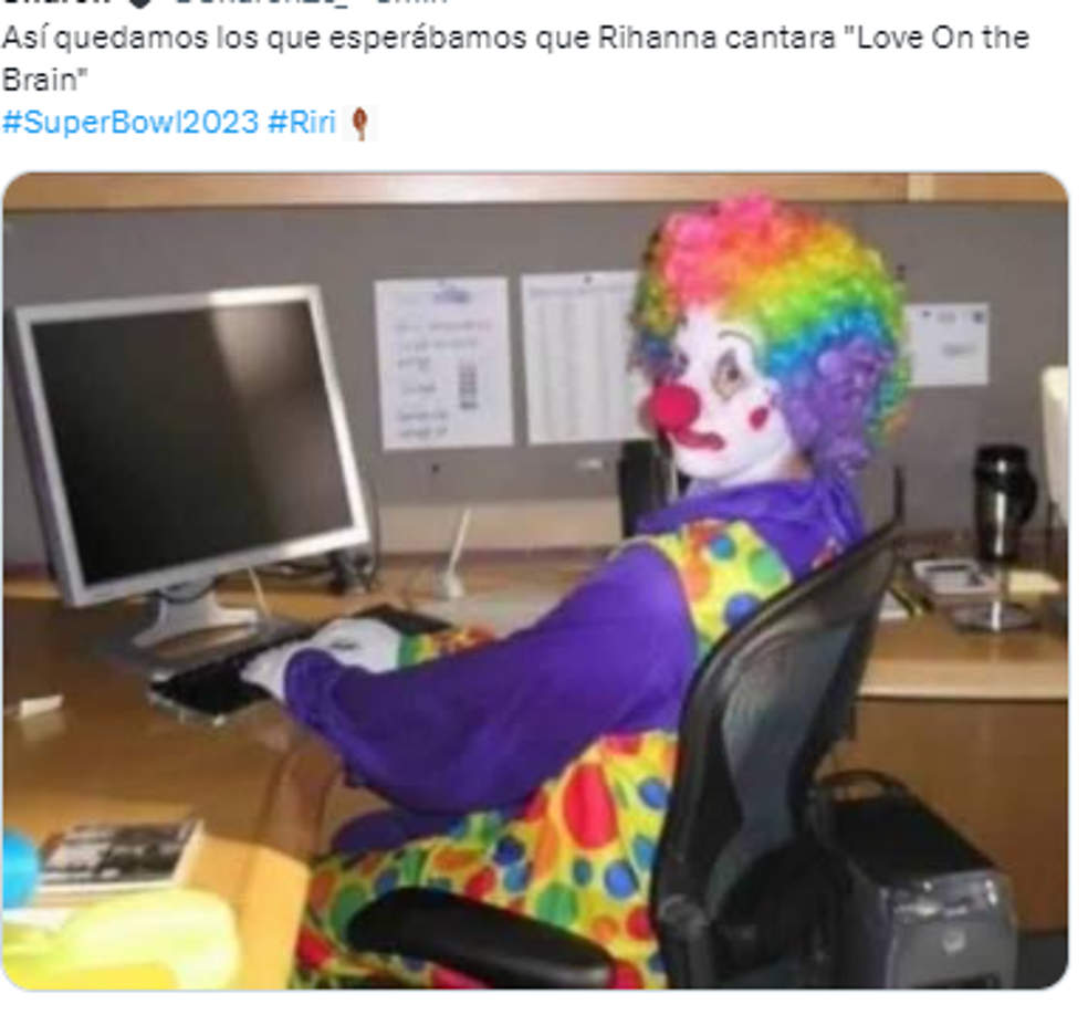 Memes: Así reaccionaron las redes al show de Rihanna en el Super Bowl