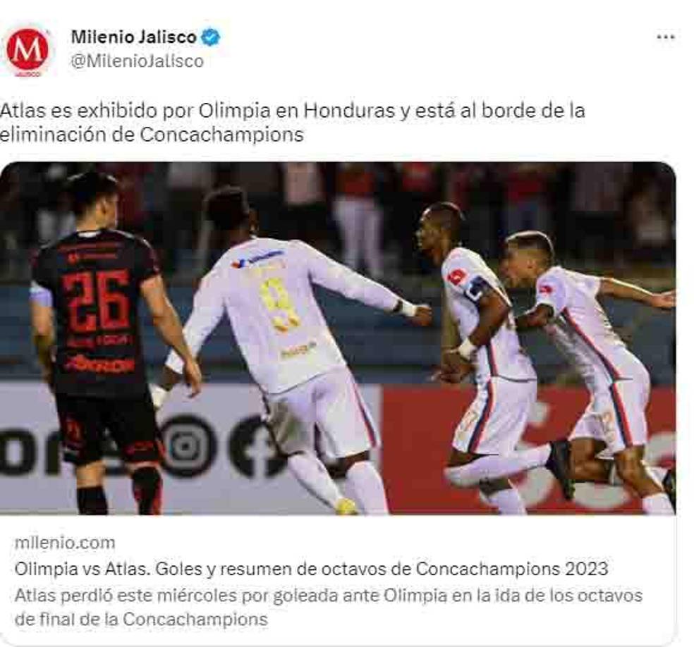 “Ridículo”: Enfado en México tras paliza de Olimpia al Atlas
