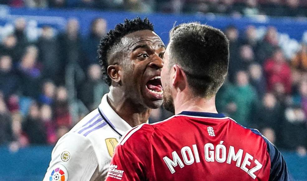 Vinicius Junior nuevamente se vio involucrado en una pelea en partido de la Liga Española y en está ocasión fue en el duelo ante Osasuna. 