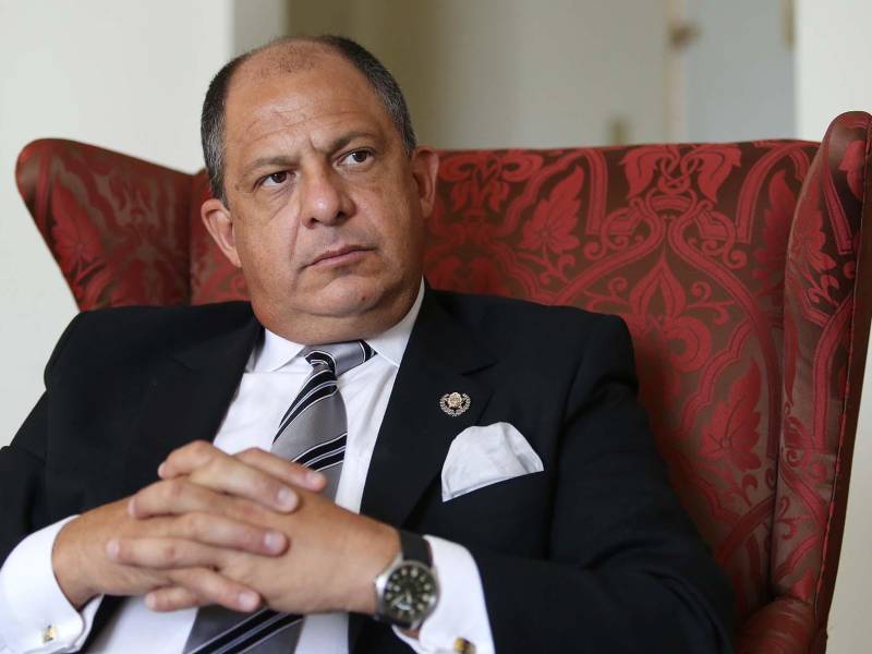 Luis Guillermo Solís expresidente de Costa Rica y jefe de la misión de observación electoral de la Organización de los Estados Americanos (OEA).