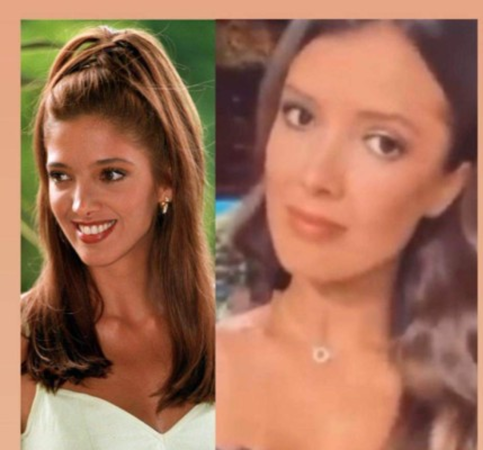 '¡Reaparece más guapa que nunca! En la cuenta privada del Facebook de Reyna Noriega ayer aparecio un story en vivo', escribió el medio nxclsuiva.