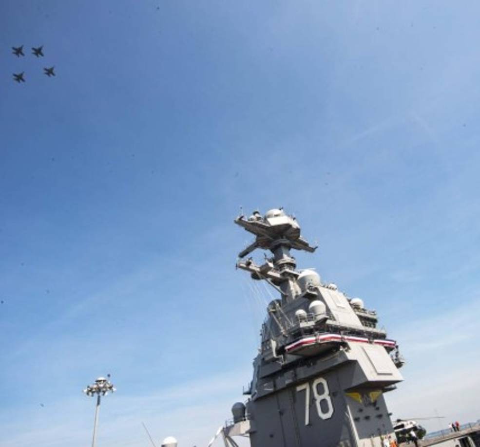 Con la inauguración del Gerald R. Ford, Estados Unidos tiene ya once portaaviones en su flota, una cifra que Trump ha prometido elevar a doce durante su mandato, además de augurar que la Armada tendrá 350 navíos de guerra.