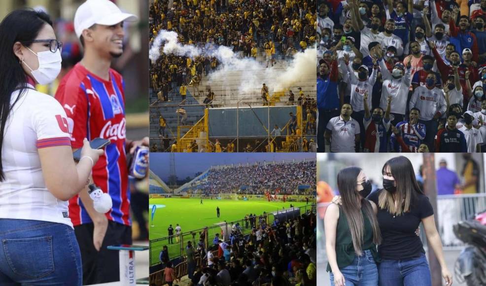 El estadio Morazán lució sus mejores galas para la Gran Final de la Liga Nacional entre Real España vs Olimpia. Se vivió un gran ambiente, aunque lamentablemente se vivieron momentos de tensión por actos de vandalismo.