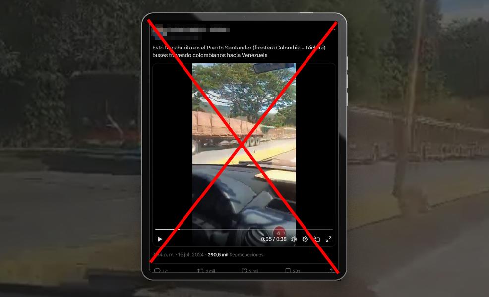<p>Captura de pantalla de una publicación el 16 de julio 2024. </p>
