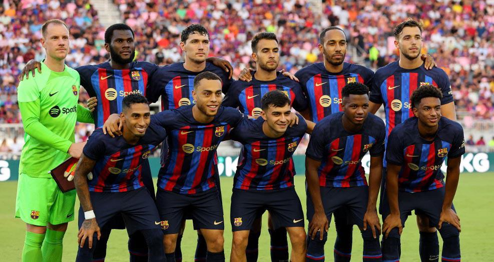 El 11 titular del FC Barcelona que goleó 6-0 al Inter Miami.