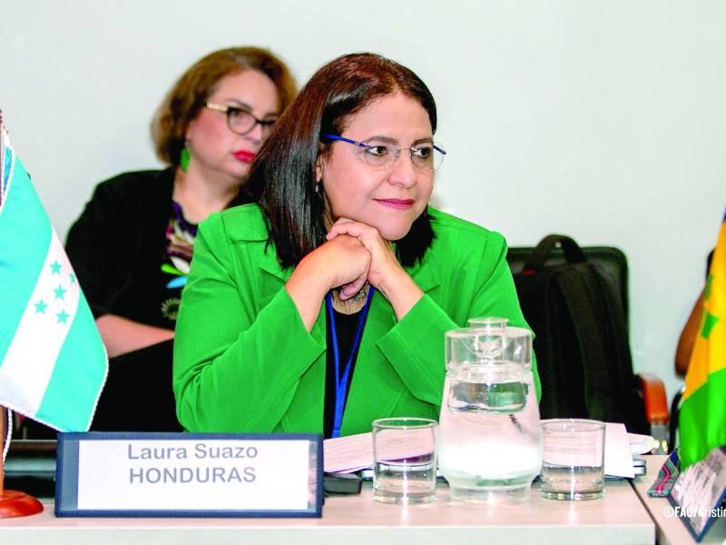 Laura Suazo, ministra de la SAG, Honduras.