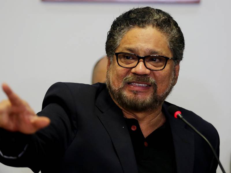 Luciano Marín Arango, alias “Iván Márquez”, líder de una de las disidencias de las FARC. .