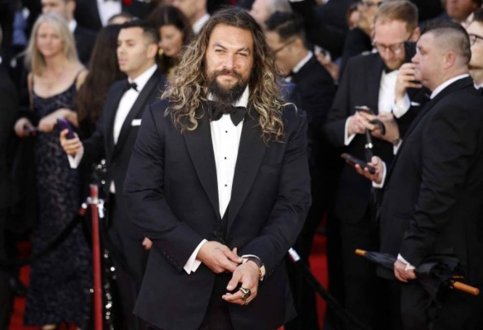 El actor estadounidense Jason Momoa.