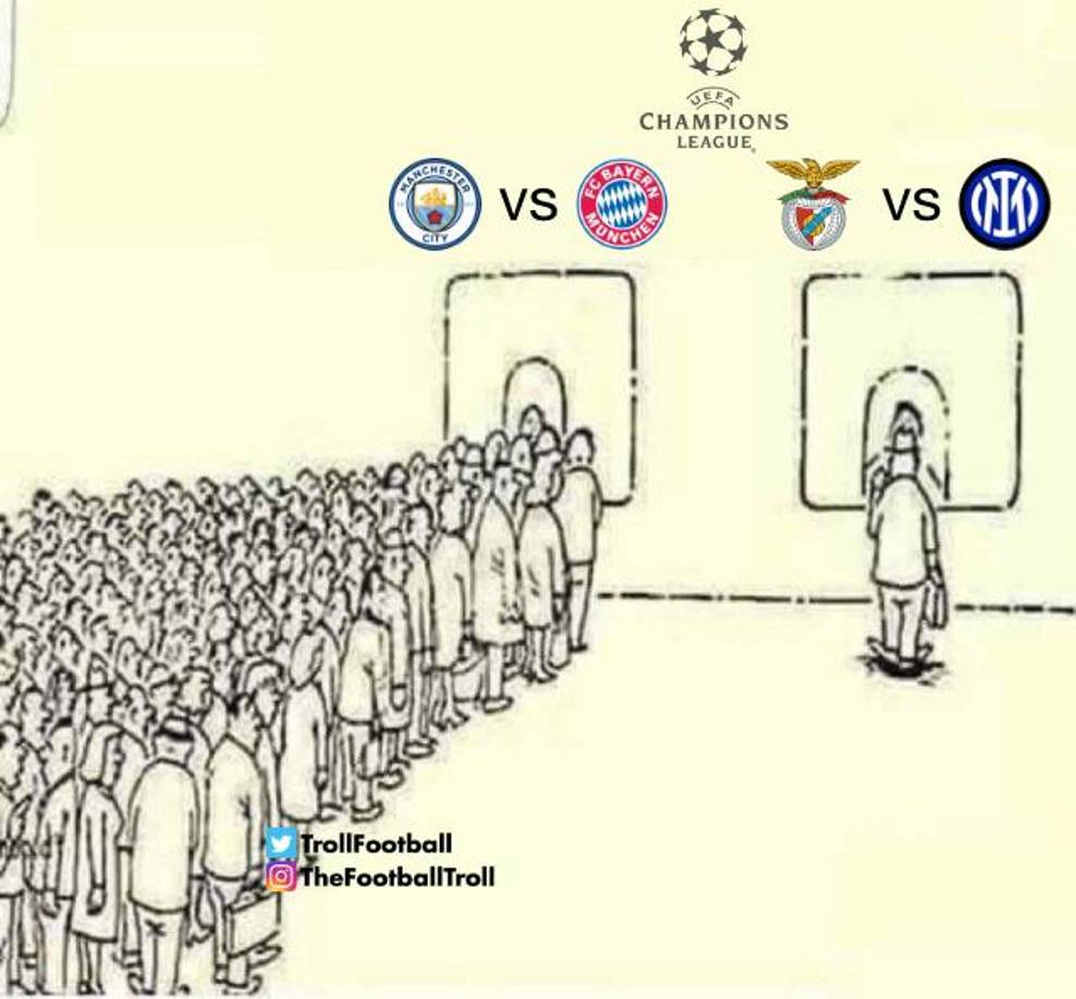 Barça protagonista de memes tras la goleada del City al Bayern