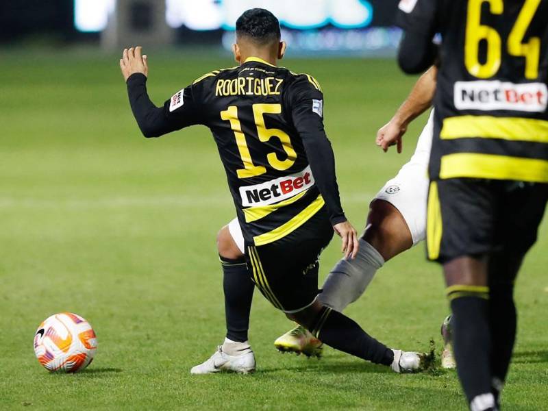 Edwin Rodríguez tuvo sus primeros minutos con el Aris Salónica en la Superliga de Grecia.