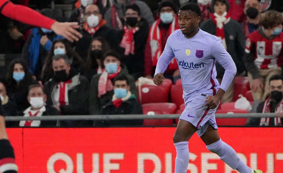 Ansu Fati decidió no operarse pese a sufrir una nueva lesión