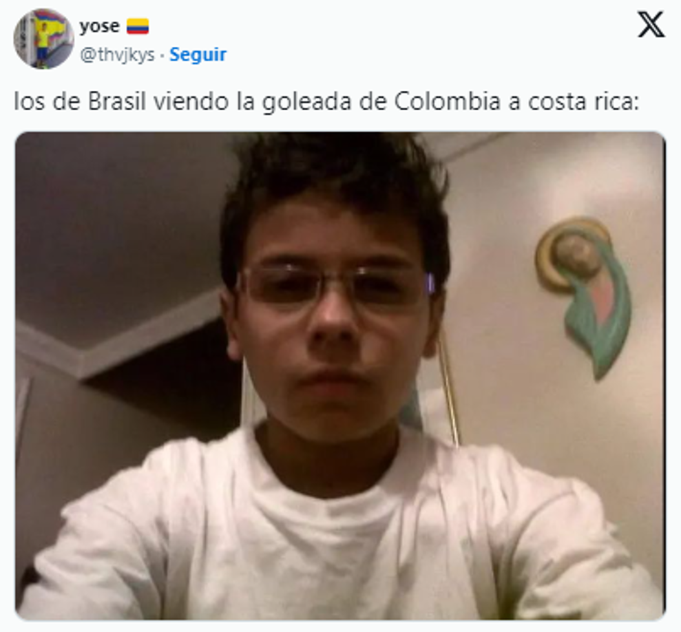 Colombia goleó a Costa Rica: los jocosos memes tras paliza en Copa América