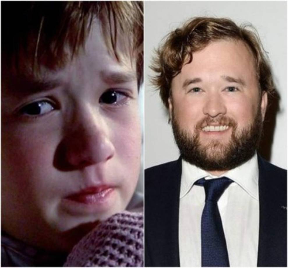 Haley Joel Osment, El sexto sentido (1999). 'En ocasiones veo muertos'. Esta frase, pronunciada desde la cara angelical del personaje de Cole Sear, puso los pelos de punta a medio mundo. Aquel niño que nos hizo pasar miedo y que incluso eclipsó a Bruce Willis era Haley Joel Osment, quien a sus 11 años, consiguó ser nominado al Óscar como mejor actor de reparto por aquel papel, ahora sigue triunfando en el mundo del cine.