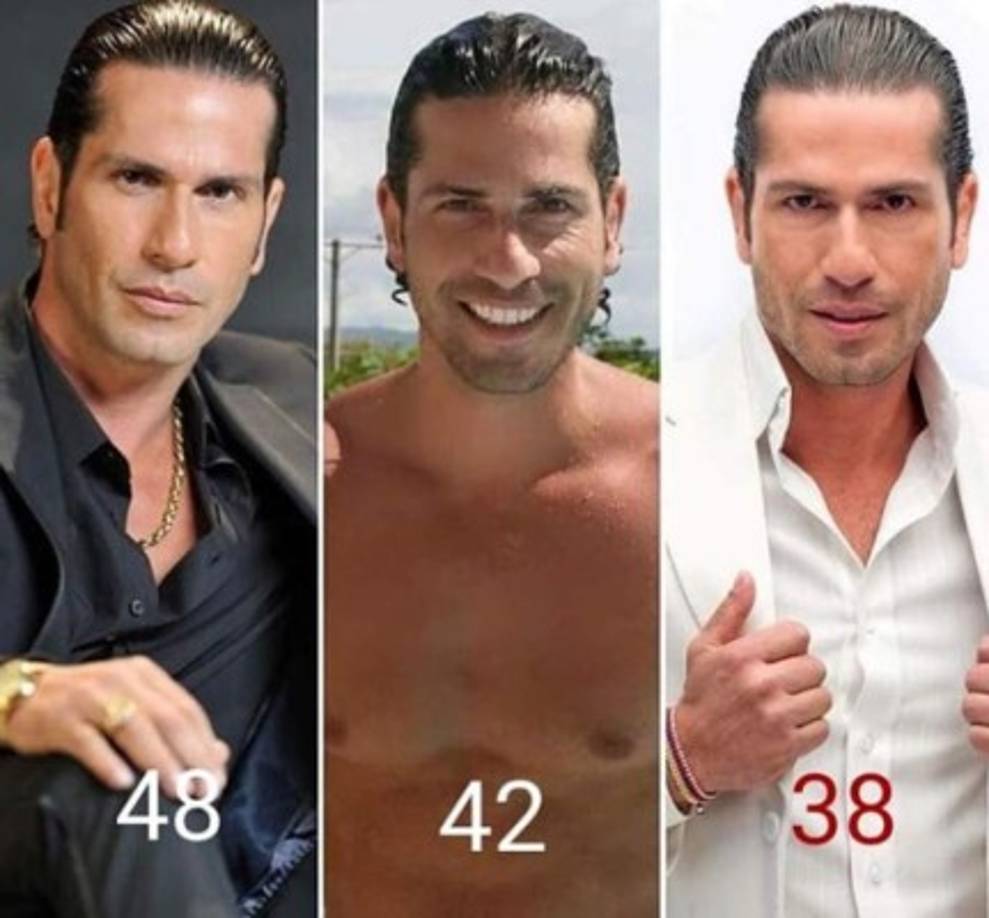 Aunque pasan los años para las fans del artista, este luce cada vez mejor. En esta collage publicado por él sus redes sociales recibió miles de comentarios positivos sobre su imagen. <br/><br/>'No sé por cual decidirme, en todas luces maravillo mi amor'; 'No te pasan los años', son algunos de las reacciones que escribieron sus fans.