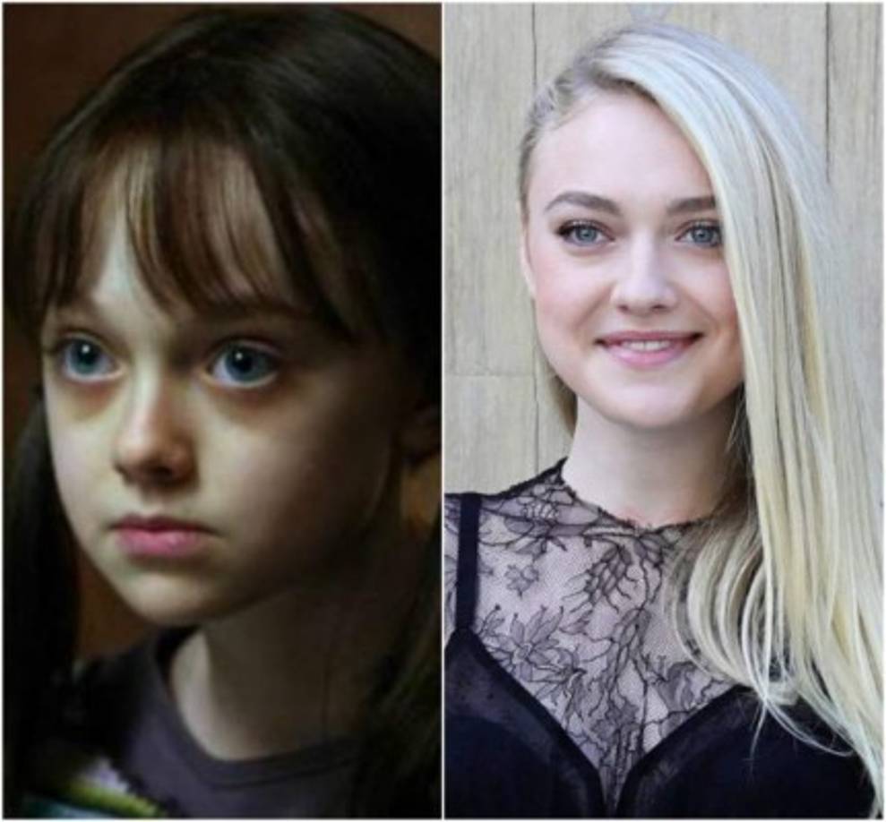 Dakota Fanning, actriz de la cinta Mente Sinietra o Hide and Seek. Tras el descubrimiento del cuerpo de su esposa ( Amy Irving ) en una bañera después de su aparente suicidio, el Dr. David Callaway ( Robert De Niro ), psicólogo que trabaja en la ciudad de Nueva York, donde la niña comienza a tener un amigo imaginario llamado Charlie, allí comienza la pesadilla.<br/>La carrera de la joven, ahora de 25 años, ha ido en ascenso, no solo en el mundo del cine, también en las pasarelas. La hermana mayor de Elle Fanning tiene un patrimonio de 25 millones de dólares.