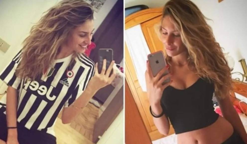 Valentina Allegri es la linda hija del entrenador de la Juventus . En su cuenta de Instagram valentinallegrireal cuenta con algo más de 300.000 seguidores, que observan todas las aventuras y posados que publica.