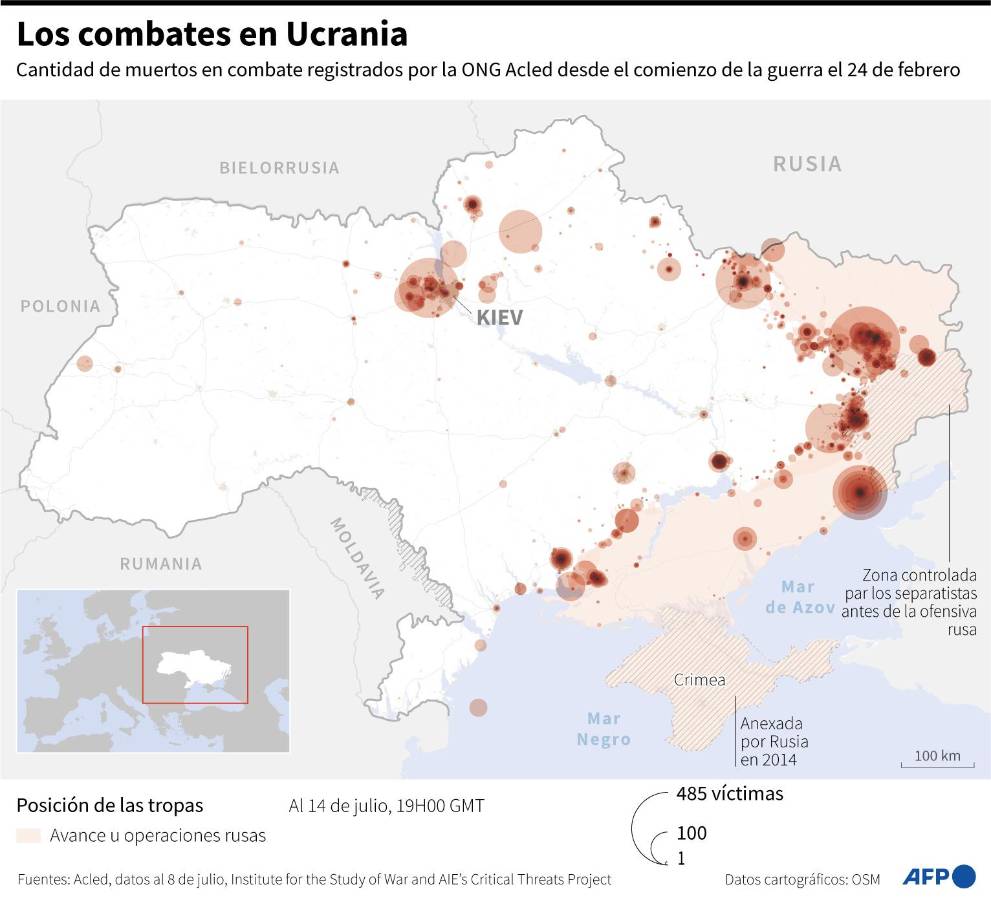 Expresidente ruso lanza una nueva amenaza contra Ucrania: “Llegará el juicio final”