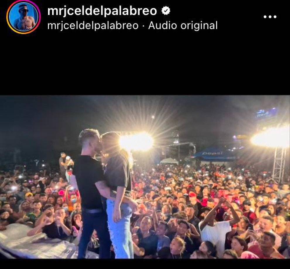 “Aveces las cosas malas que pasan en nuestras vidas, nos ponen directamente en el camino hacia las mejores cosas que nos pueden pasar, últimamente no estado pasando por un buen momento en mi vida personal pero Dios y ustedes nunca me abandonan... @jennimfunes ese beso no me lo esperaba pero creo que fue el beso de la buena suerte, quien no se va motivar así cierto”, escribió MR JC, quien hace un año terminó su relación con la bailarina Onice Flores. 