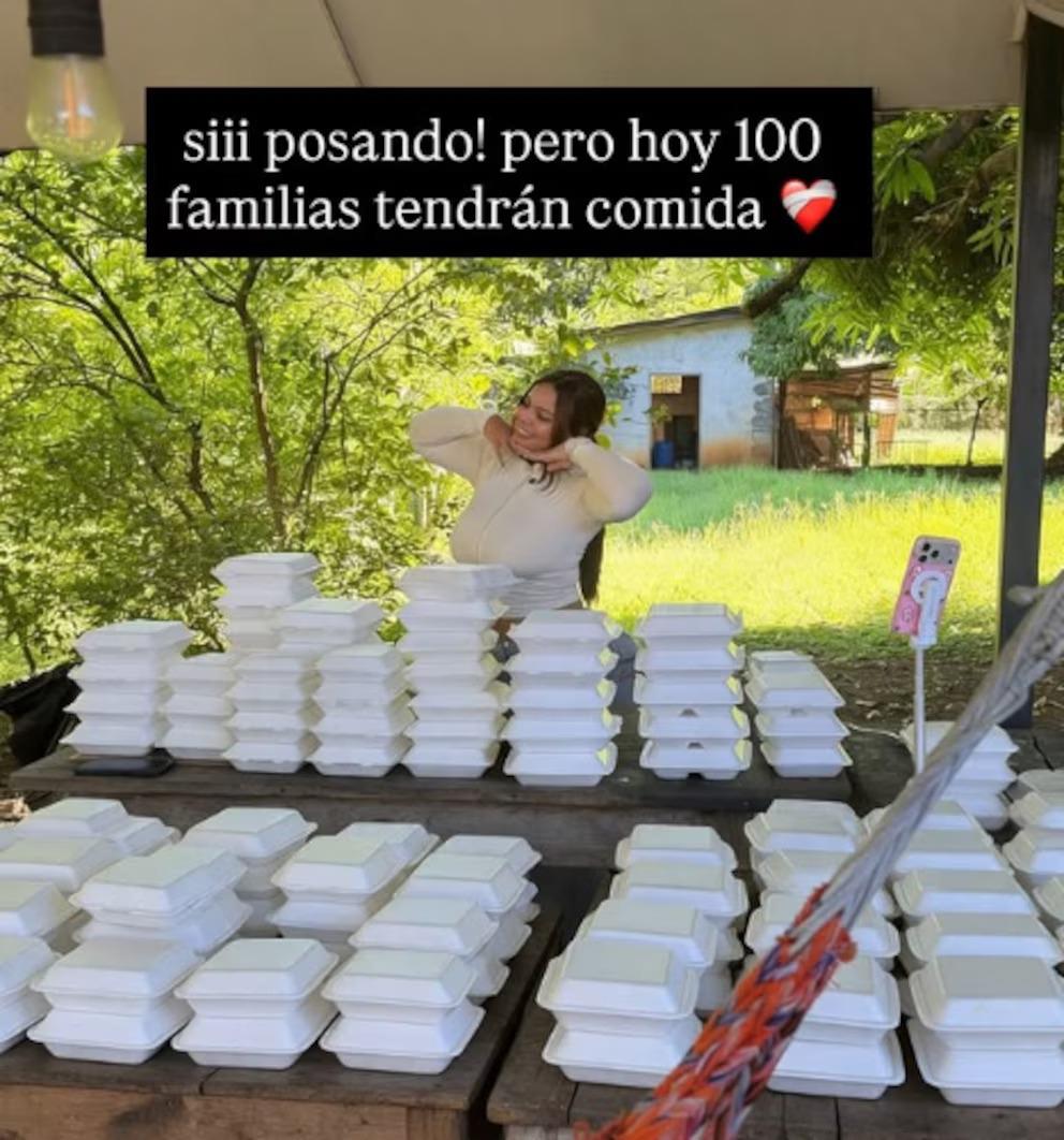 Gracie Bon sigue ayudando en Panamá pese a las críticas por sus fotos