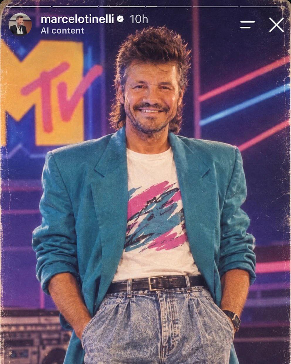 Furor por el Trend de los 80s: Los famosos que también se sumaron