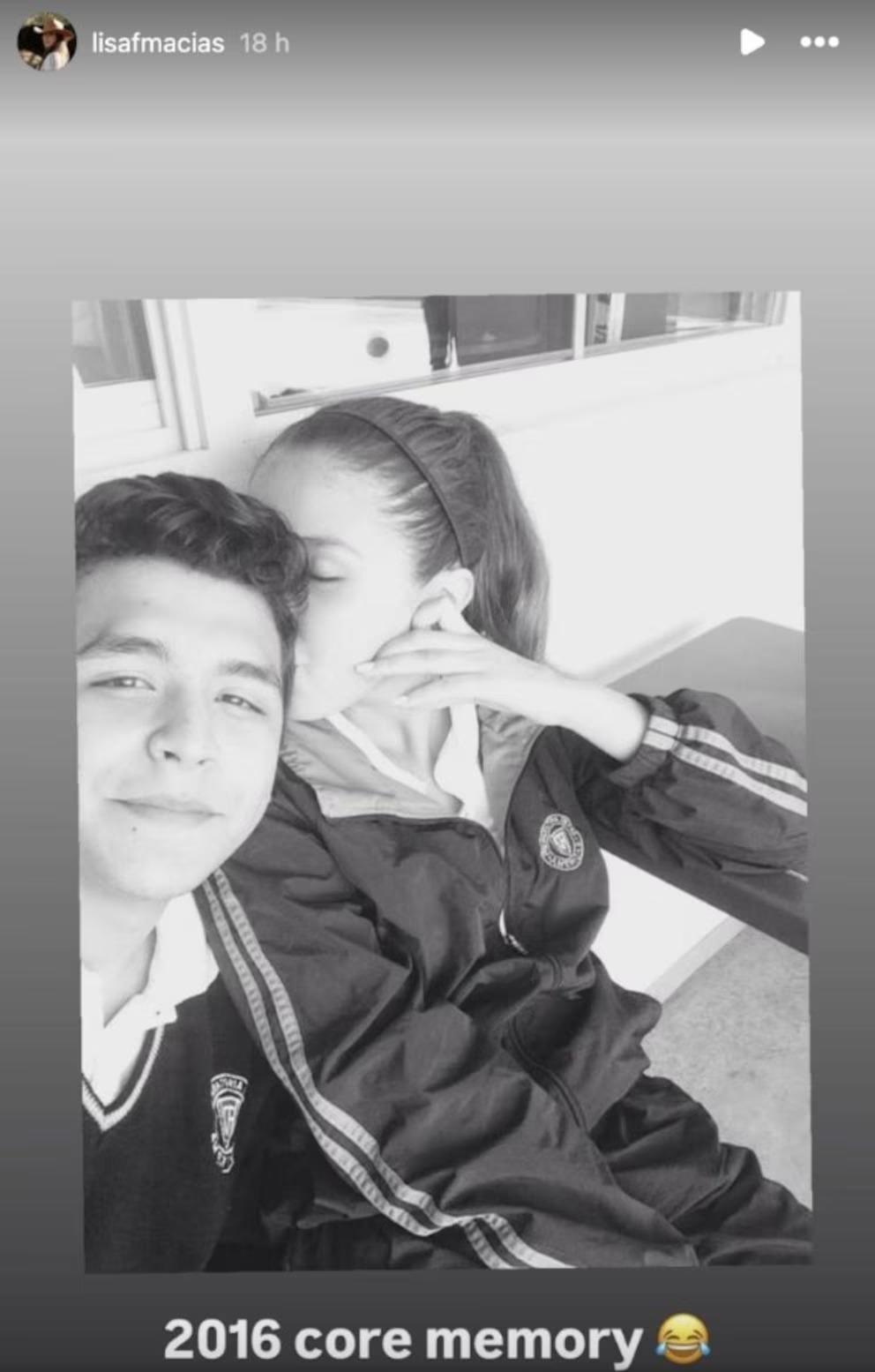 Exnovia de Nodal recuerda su romance del 2016 con fotos nunca antes publicadas