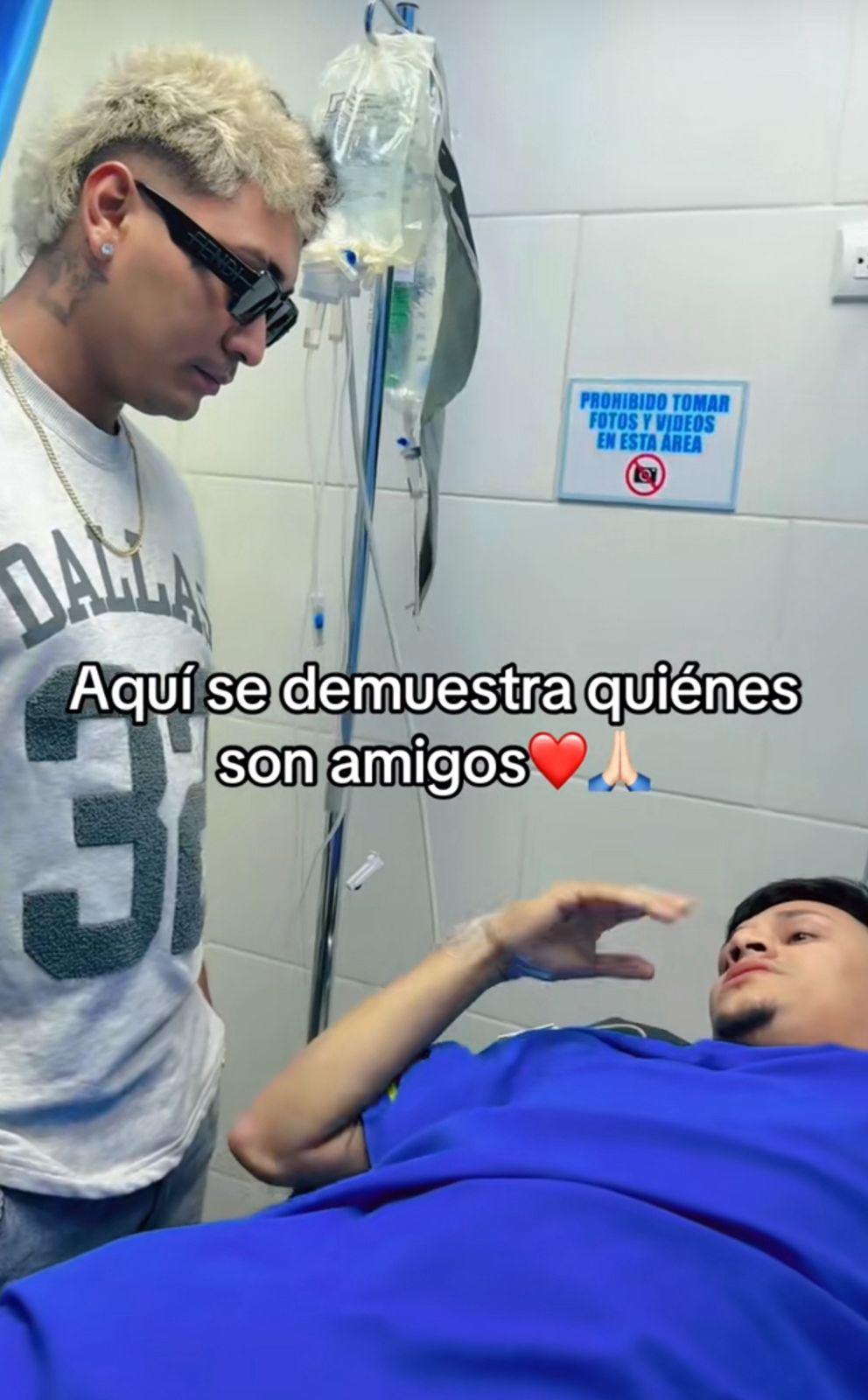 Rolando García a tiktokers que visitaron a Cris Lara en hospital: Solo a hacer contenido llegaron