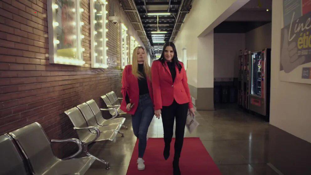 Lorna Cepeda y Natalia Ramírez.