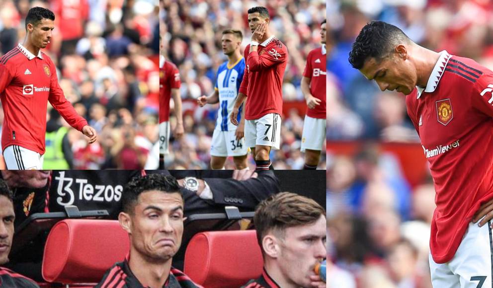 Con razón quiere irse: La frustración de Cristiano Ronaldo tras el pésimo inicio del Manchester United en la Premier