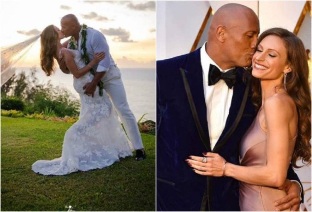 Dwayne Johnson mejor conocido como 'La Roca' sorprendió tras colgar unas imágenes en sus redes sociales, en las que presumía que desde el fin de semana es un hombre casado.