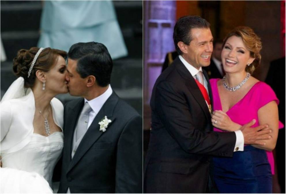 El mandatario contrajo matrimonio el 29 de noviembre de 2010 con la actriz mexicana, Angélica Rivera.